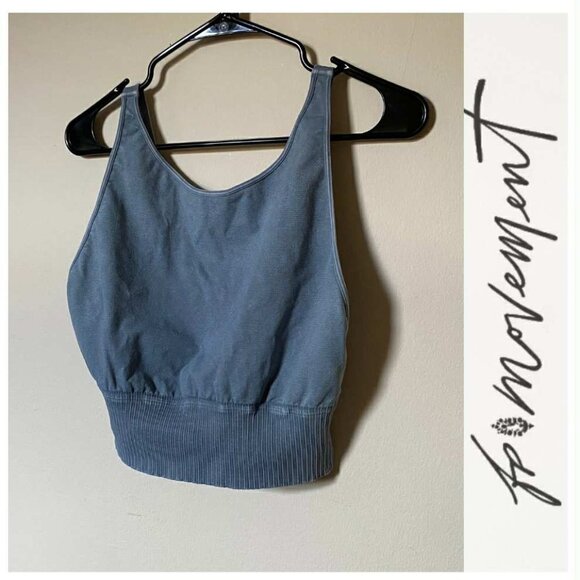 FREE PEOPLE MOVEMENT High-Neck Crop Top (Size: XL) NWOT - Picture 1 of 12